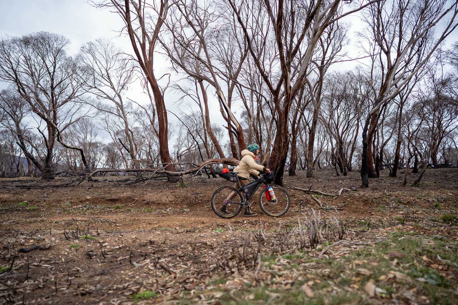 hike a bike, bikepacking in the Jagungal Wilderness