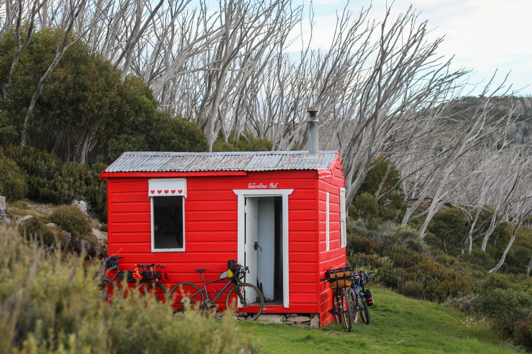 Bikepacking to Valentine Hut by Mattie Gould