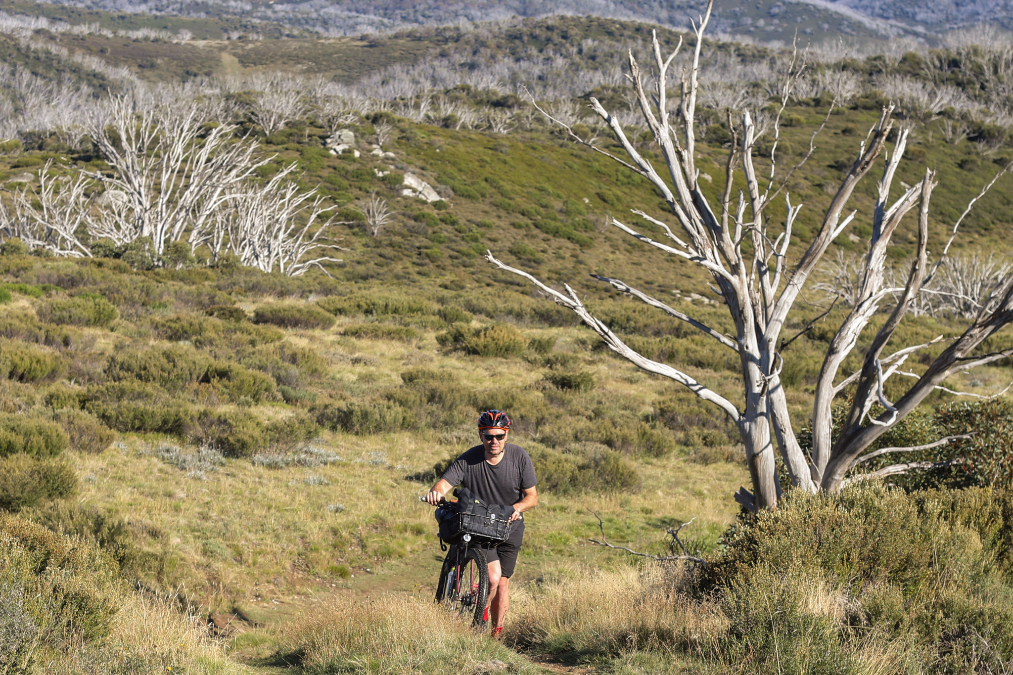 Bikepacking to Valentine Hut by Mattie Gould