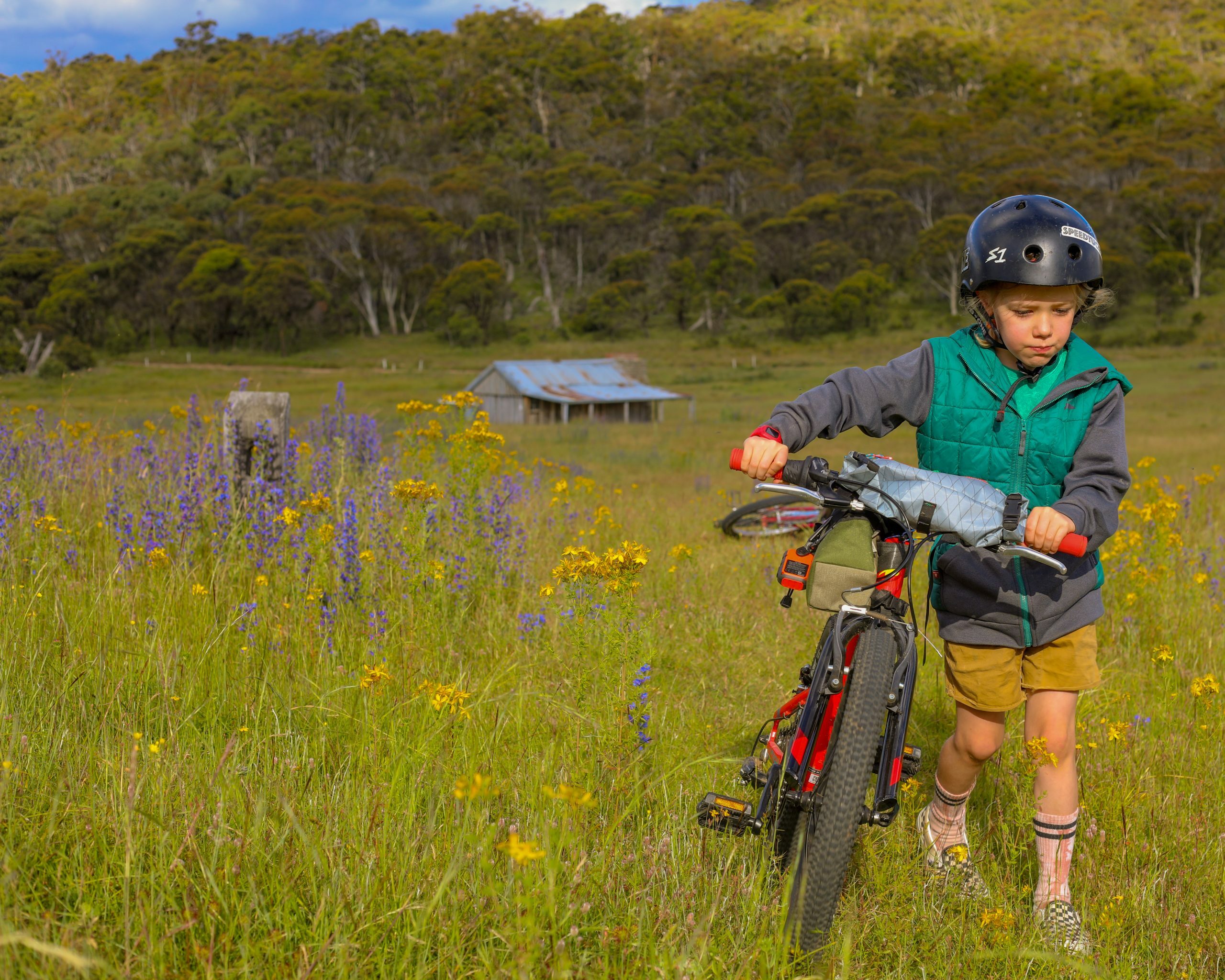 Bikepacking with a six year old by Mattie Gould