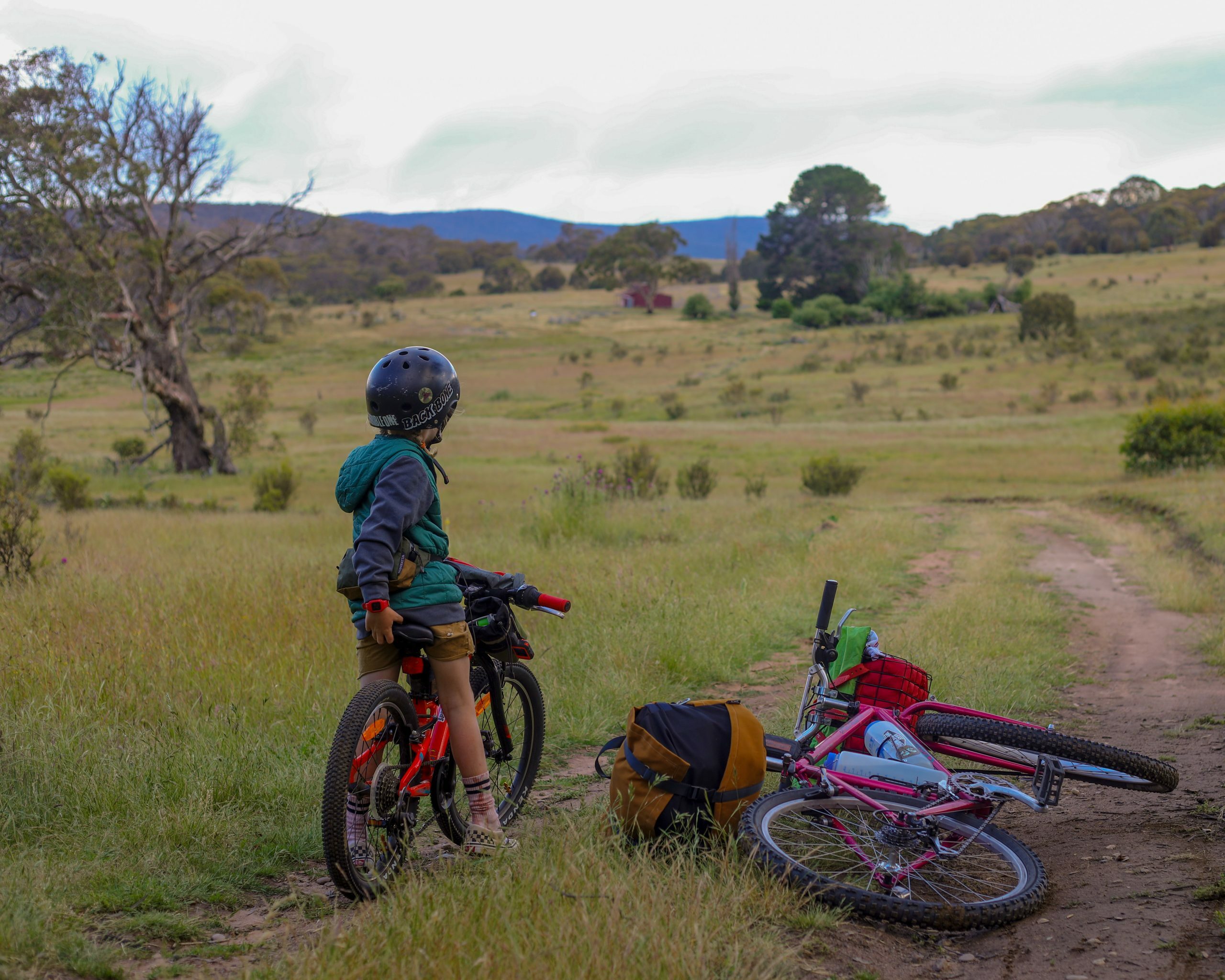 Bikepacking with a six year old by Mattie Gould