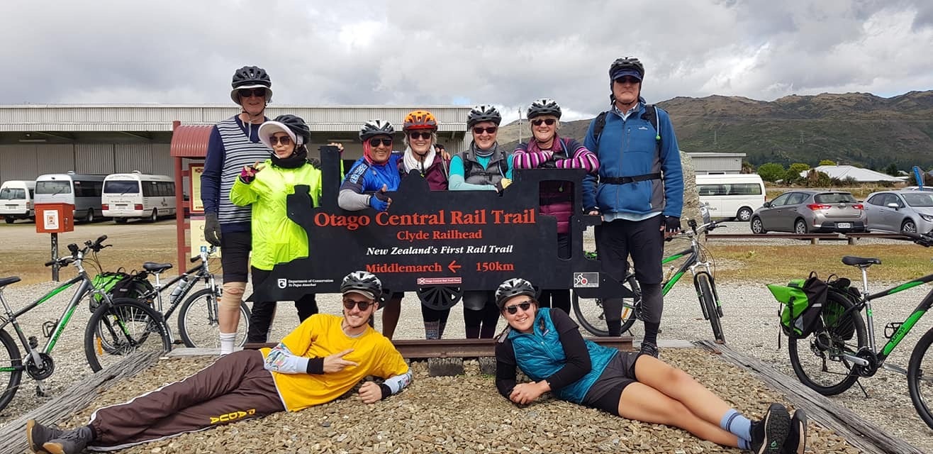 The Start of the Central Otago Rail Trail