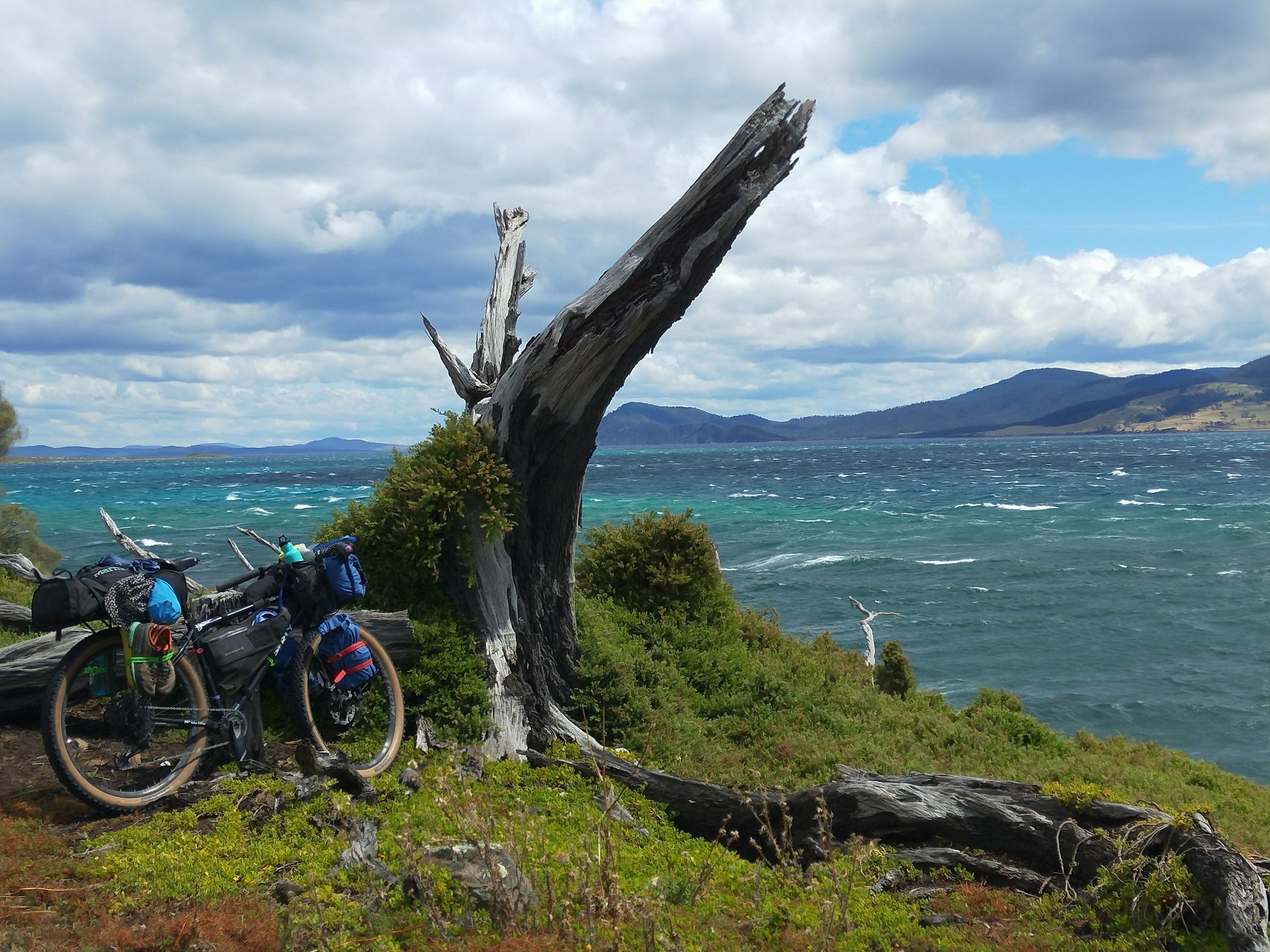 Bikepacking Maria island