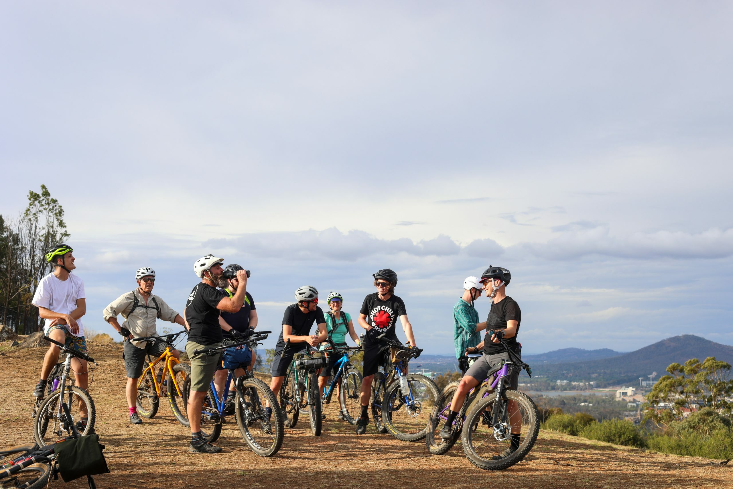 Bikepacking group ride, Swift Campout