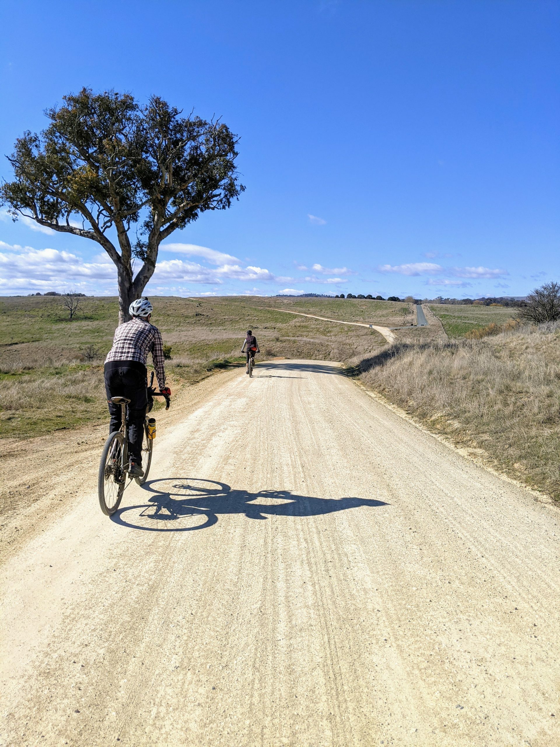 Gravel roads between Canberra and Murrumbateman on the Tasty 90