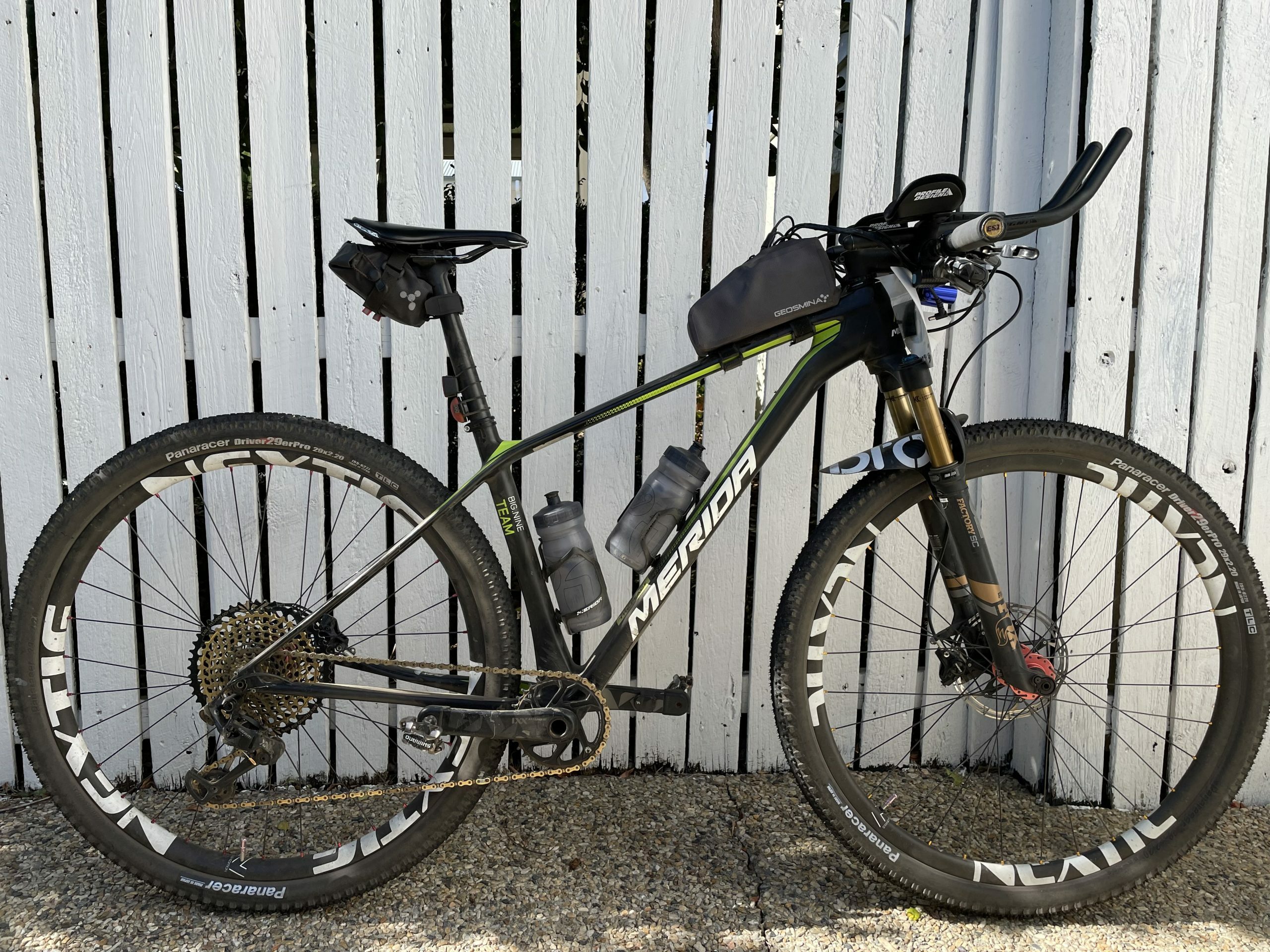 The BVRT E2E bike setup from bikepackshop