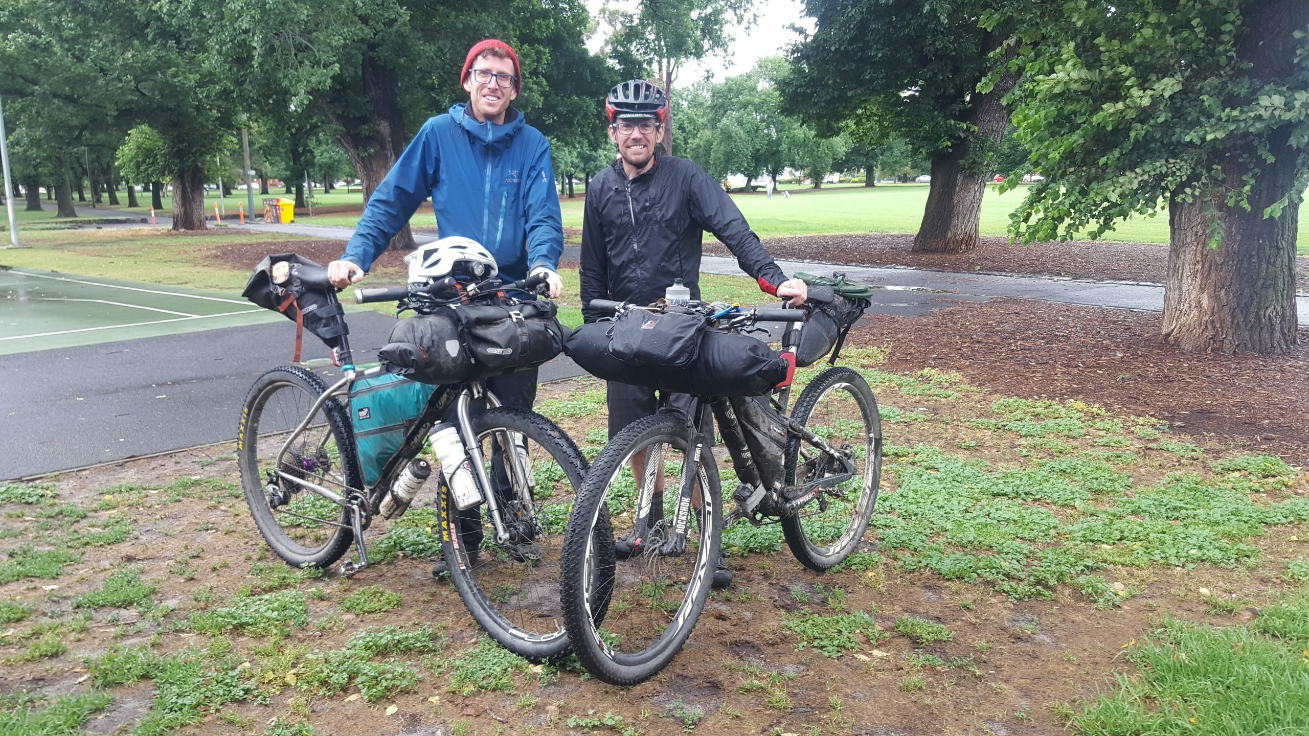 Finish line of the Hunt 1000 in Melbourne