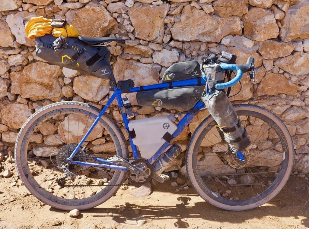 Adventure hydration, cranktank Bikepacking water storage
