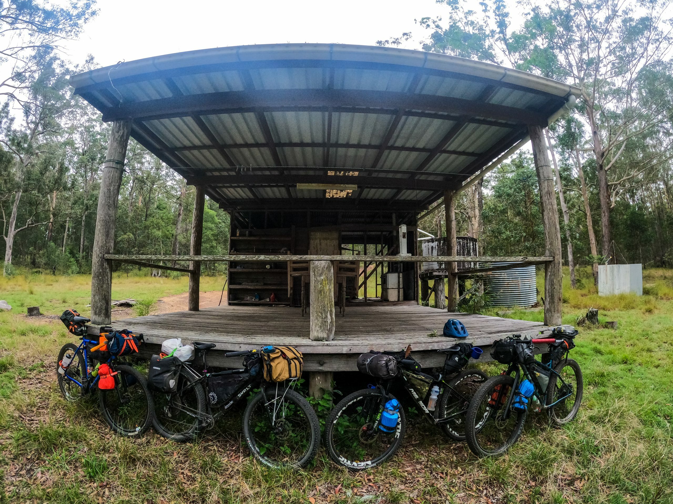 Mountain Hut on the Bundy to Bris route