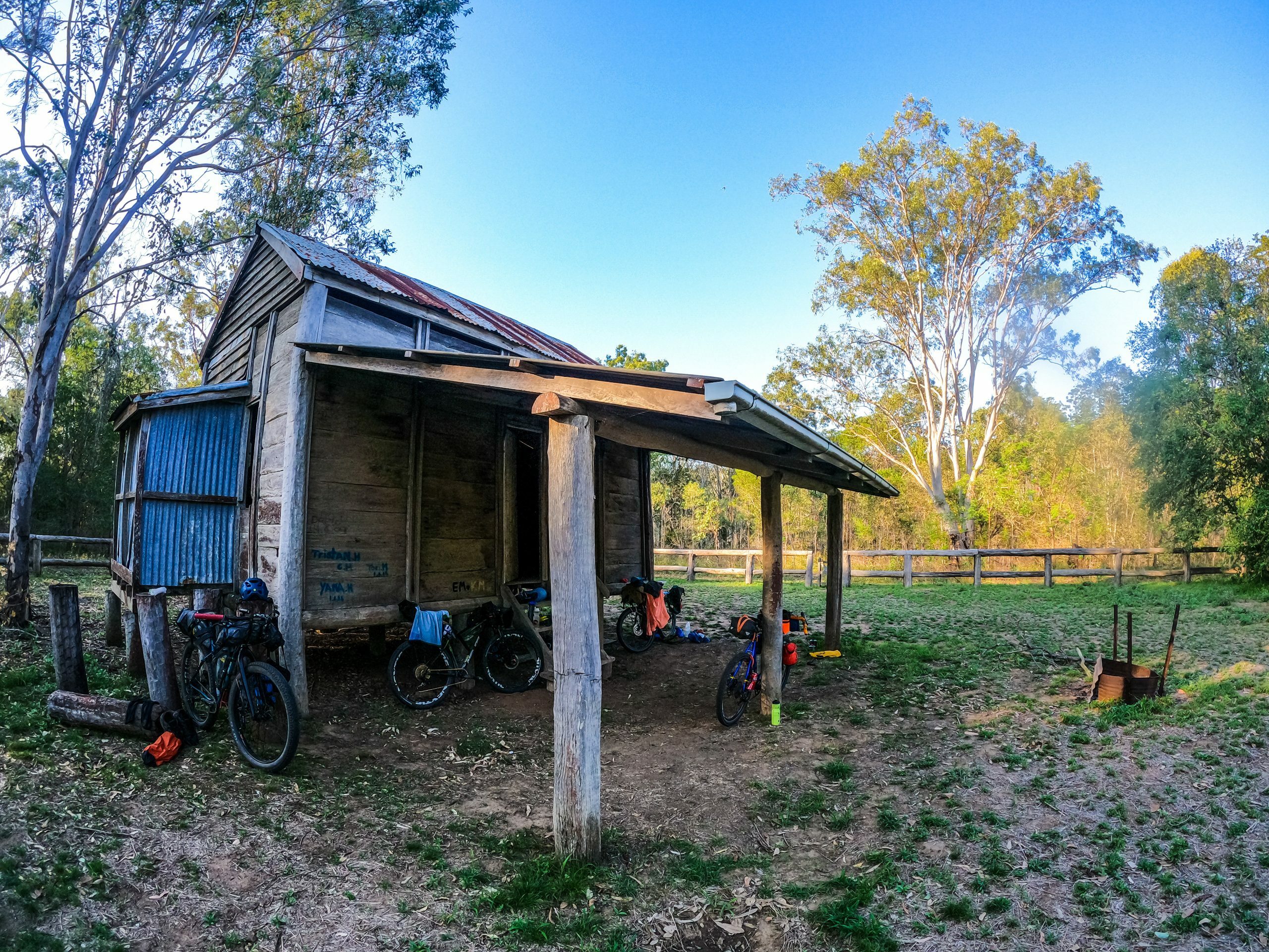 Mountain Hut on the Bundy to Bris route