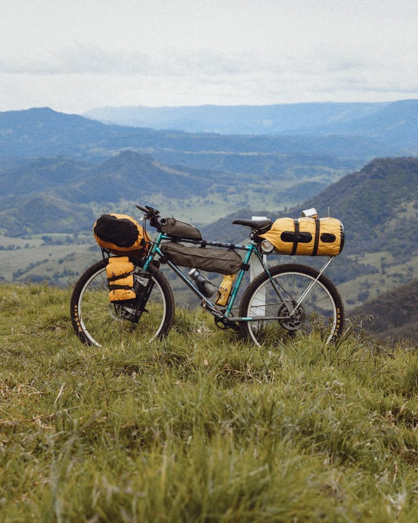 Raleigh bikepacking portrait