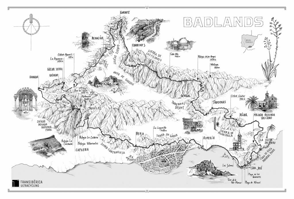 Badlands Map_AH by Alex Hotchin