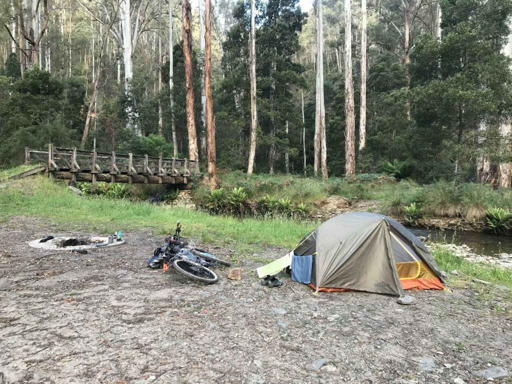 Camping setup by High Country Ramble by Pete Sergeev
