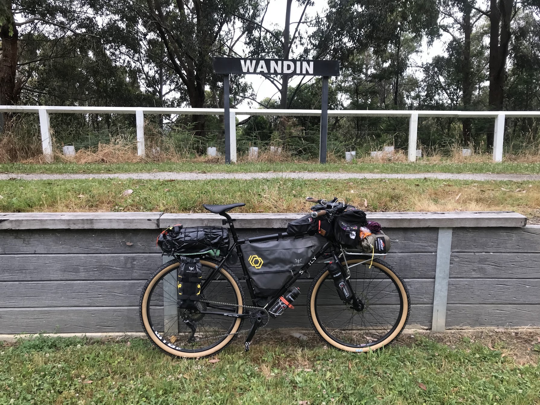 Bikepacking rig used on the High Country Ramble by Pete Sergeev