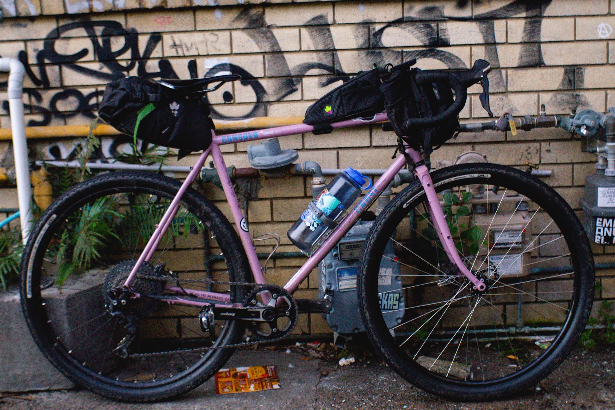 Max’s Crust Bombora Bikepacking setup