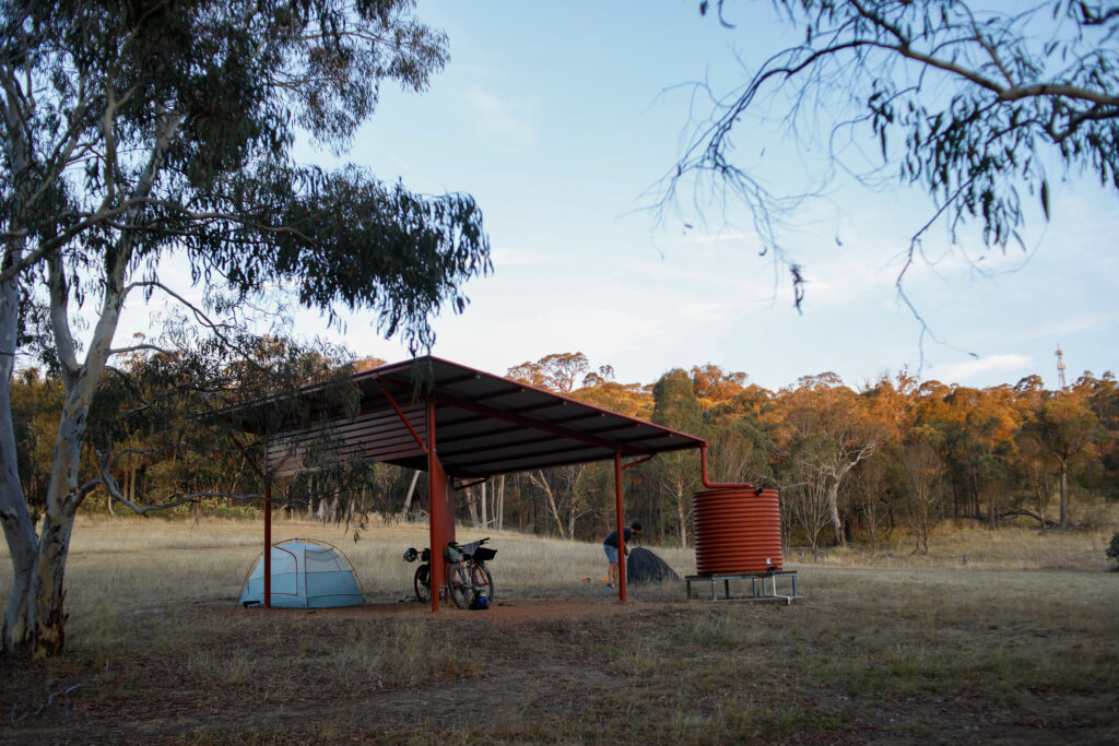 Northern Border Campground on the the Canberra centenary trail